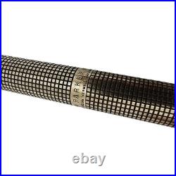 Vintage Parker 75 Ciselé Sterling Silver 14K Fine F Fountain Pen France