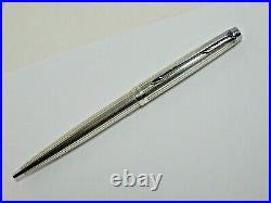 Vintage Parker 75 Sterling Silver Ambassador Ballpoint Pen EUC