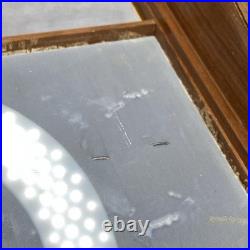 Vintage Parker 75 Sterling Silver Pen Wood/Glass Store Display Case withKey Rare