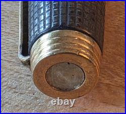 Vintage Parker Cisele Sterling Silver 14K Nib Fountain Pen Collectible Rare