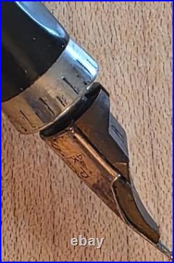 Vintage Parker Cisele Sterling Silver 14K Nib Fountain Pen Collectible Rare