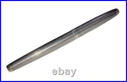 Vintage Parker Shizure Fountain pen Sterling silver 925 barrel & cap 14K gold