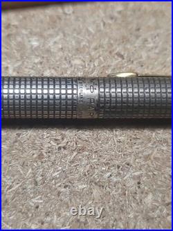Vintage Parker Sterling Silver Pen Cap & Barrel USA Made