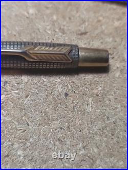 Vintage Parker Sterling Silver Pen Cap & Barrel USA Made