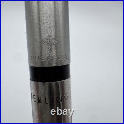 Vintage Parker Sterling Silver Pen and Pencil Set Made in USA Mountain R Logo