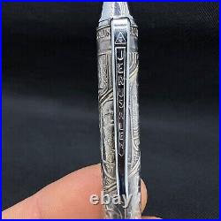 Vintage Pen Decorative Luxury Original Jerusalem Sterling Sliver 925 Israel Rare