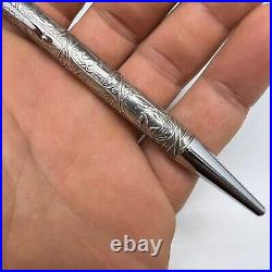 Vintage Pen Decorative Luxury Original Jerusalem Sterling Sliver 925 Israel Rare