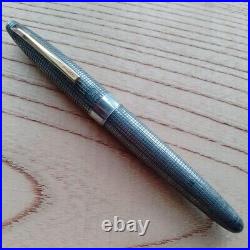 Vintage Pilot Elite Sterling Silver Fountain Pen Nib 18k Used Made in Japan