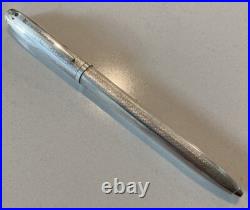 Vintage Pix-O-mat Double Ballpoint Pen 4 colors Henckels MONTBLANC FEND 935 Silv