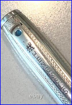 Vintage Pix-O-mat Double Ballpoint Pen 4 colors Henckels MONTBLANC FEND 935 Silv