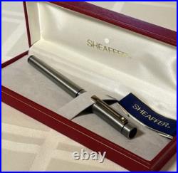 Vintage SHEAFFER Sterling Silver Fountain PEN with Box. 1970's