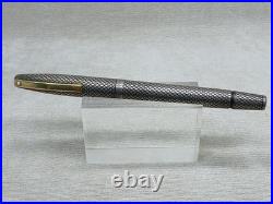 Vintage Sheaffer Imperial Sterling Silver Fountain Pen Gold 14K-585 Nib Vintage Sheaffer Imperial Sterling Silver Fountain Pen Gold 14K-585 Nib