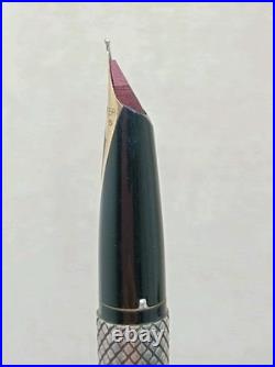 Vintage Sheaffer Imperial Sterling Silver Fountain Pen Gold 14K-585 Nib