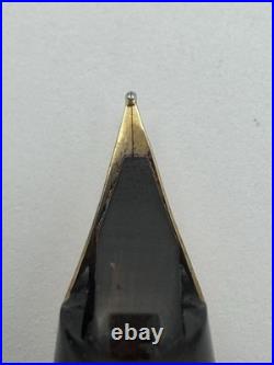 Vintage Sheaffer Imperial Touchdown Filler Fountain Pen, Sterling Silver Diamond