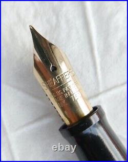 Vintage Sheaffer Nostalgia Sterling Silver/23k GP Vermeil Overlay Fountain Pen