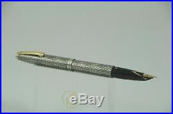 Vintage Sheaffer Triumph Imperial Sterling Silver Fountain Pen, GT, Box, MINT