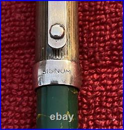Vintage Signum Sterling And Resin Ballpoint Made In Italy Needs Cartridge