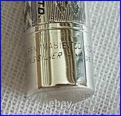 Vintage Silver Mabie Todd Swan Fountain Pen with 14k Gold Flexible Nib #2