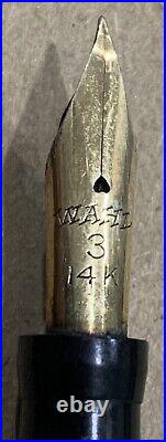 Vintage Sterling Silver 14k Quill Tip Pen