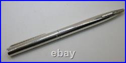 Vintage Sterling Silver 5 3/8 Long Ball Point Pen Hallmark -used Best Offer