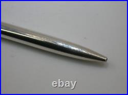 Vintage Sterling Silver 5 3/8 Long Ball Point Pen Hallmark -used Best Offer
