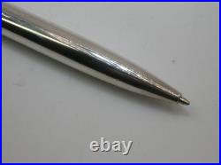 Vintage Sterling Silver 5 3/8 Long Ball Point Pen Hallmark -used Best Offer