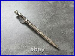 Vintage Sterling Silver Ballpoint Pen With 925 Print Japan