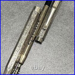 Vintage Sterling Silver Ballpoint Pen With 925 Print Japan