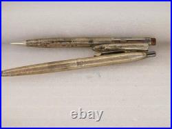 Vintage Sterling Silver Germany Tiffany & Co. Pen & Pencil Set withOriginal Box