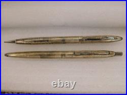 Vintage Sterling Silver Germany Tiffany & Co. Pen & Pencil Set withOriginal Box