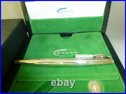 Vintage Sterling Silver Limited Edition Tennis Hall Of Fame Fountain Pen In Box