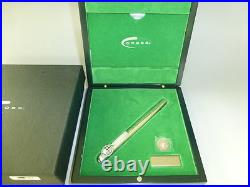 Vintage Sterling Silver Limited Edition Tennis Hall Of Fame Fountain Pen In Box