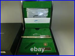 Vintage Sterling Silver Limited Edition Tennis Hall Of Fame Fountain Pen In Box