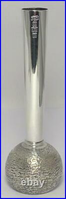 Vintage Sterling Silver Paperweight / Bud Vase / Pen Holder Hallmarked 1971