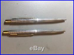 Vintage Sterling Silver Parker Pen & Mechanical Pencil Set CLEAN