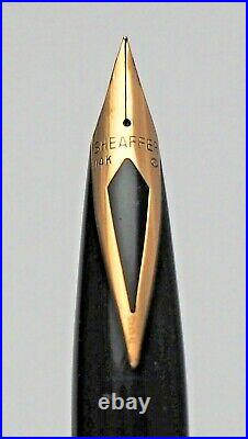 Vintage Sterling Silver Sheaffer Diamond Imperial Fountain Pen, Excellent+