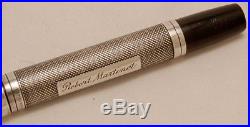 Vintage Sterling Silver Waterman Ideal 452 Fountain Pen & Pencil Boxed Set