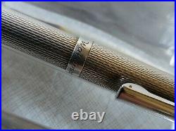 Vintage Super Elegant Waldmann Sterling Silver Ballpoint Pen