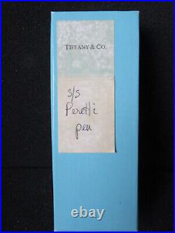 Vintage TIFFANY & CO Elsa Peretti 925 Sterling Silver Tear Drop Ballpoint 23.1 G
