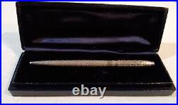 Vintage TIFFANY & Co. Sterling Silver Pen Original Box Excellent MG