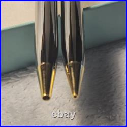 Vintage Tiffany 925 sterling & gold pen set in box rare collectible gift