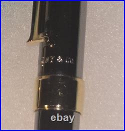 Vintage Tiffany 925 sterling & gold pen set in box rare collectible gift