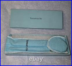 Vintage Tiffany 925 sterling & gold pen set in box rare collectible gift