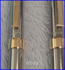 Vintage Tiffany 925 sterling & gold pen set in box rare collectible gift