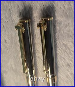 Vintage Tiffany 925 sterling & gold pen set in box rare collectible gift