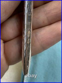 Vintage Tiffany & Co 925 Sterling Silver Ballpoint Slim Purse Pen c. 1960's