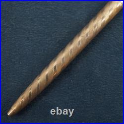 Vintage Tiffany & Co. Barber Pole Sterling Silver Ballpoint Purse Pen, Writes
