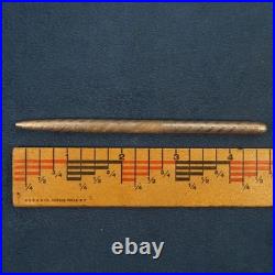 Vintage Tiffany & Co. Barber Pole Sterling Silver Ballpoint Purse Pen, Writes