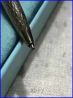 Vintage Tiffany & Co Germany Sterling 925 Retractable Ball Point Pen- No Box Top