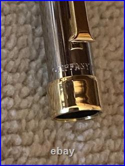 Vintage Tiffany & Co. Gold/sterling Silver Twist Pen & Pencil Set. NOS